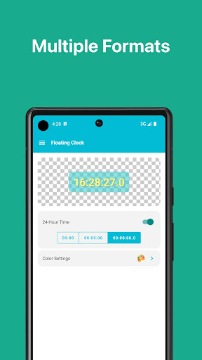 Floating Clock: Time Tool Screen 3