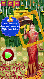 South Indian Arranged Wedding Makeover Salon