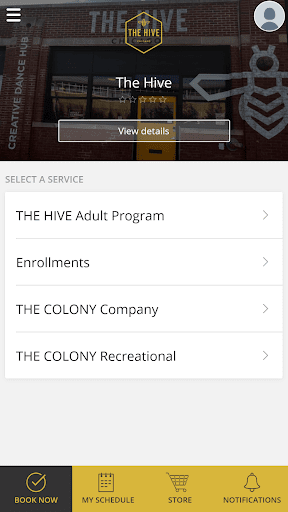 Android application The Hive - Chicago screenshort