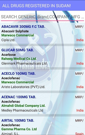 Sudan Drug Index Screen 2
