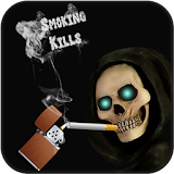 Skull Smoke Cigarette Lock icon