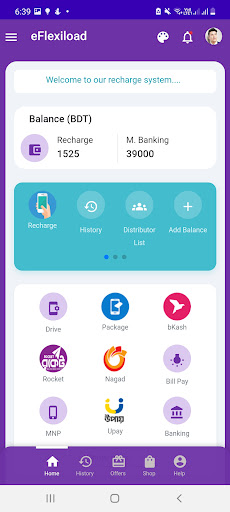Android application Flexi Pay BD screenshort