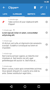 Clipper Plus: Clipboard Manage Screenshot