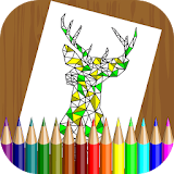 Polygon Coloring Book for Kids icon