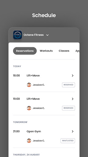 Octane Fitness Screenshot 3 - AppWisp.com