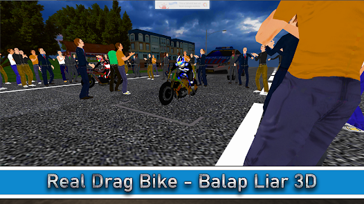 Real Drag Bike - Balap Liar 3D apkdebit screenshots 5