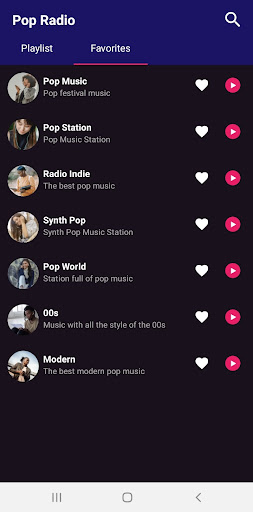 Pop Radio Screen 2
