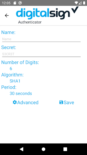 DSAuth Screen 3