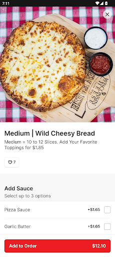 Pizza Connection MI Screen 3