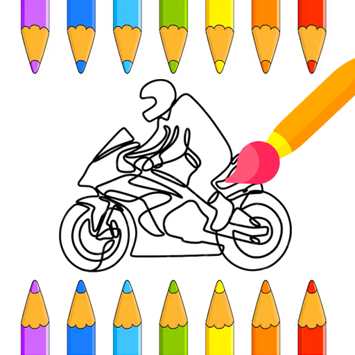 Motocross & Dirt Bike Coloring