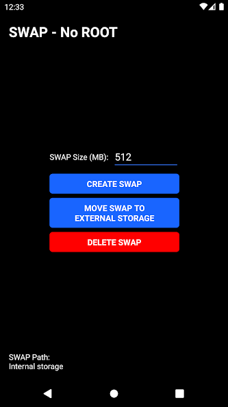 SWAP – No ROOT MOD APK screenshot 1