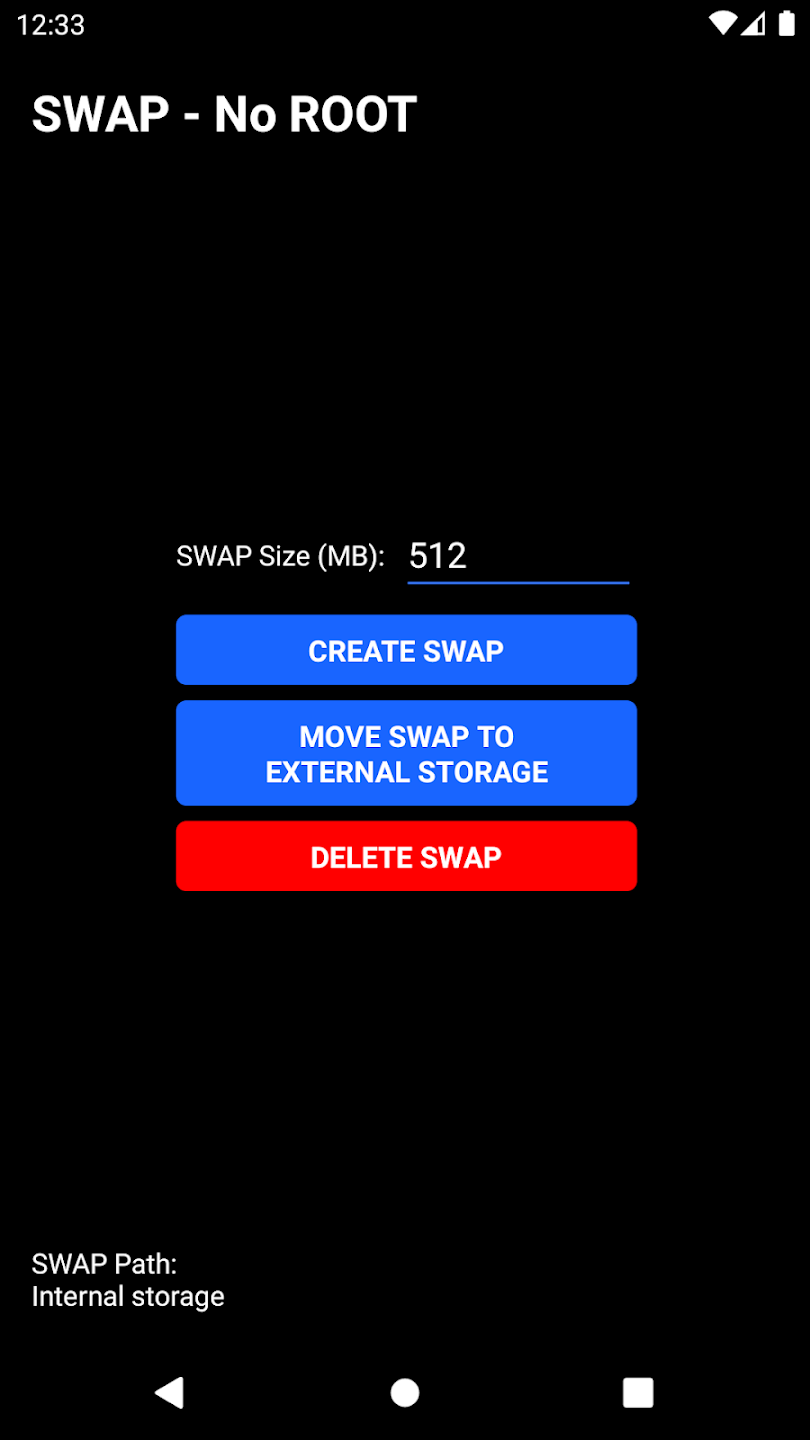 SWAP - No ROOT Mod Apk