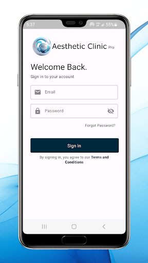 Android application Aesthetic Clinic Pro screenshort