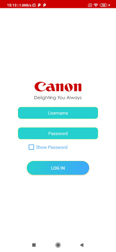 Android application Service Edge screenshort