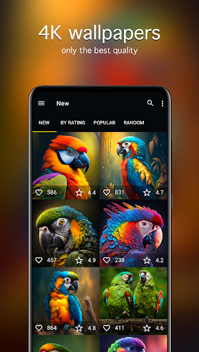 Parrot Wallpapers PRO Screen 2