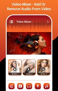 Video Mixer – Add or Remove Audio From Video 1