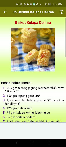 Klasik azlina ina semperit Resep: Kue