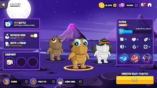 Android application Love Monster: Arena of Legends screenshort