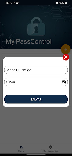 My PassControl Screen 3