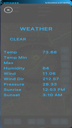 xCompass Screen 2