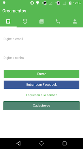 Android application Farmácia Hanemaniana Barros screenshort
