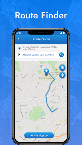 Live Satellite Map Navigation Screen 2