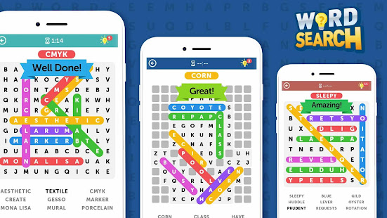 Word Search Varies with device screenshots 22