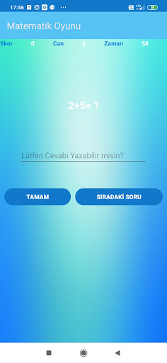 Matematik Oyunu Screen 3