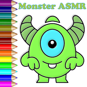 ASMR Monsters Coloring