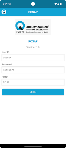 PCSAP Screen 2