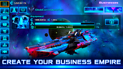 Idle Space Business Tycoon - Simulation - games