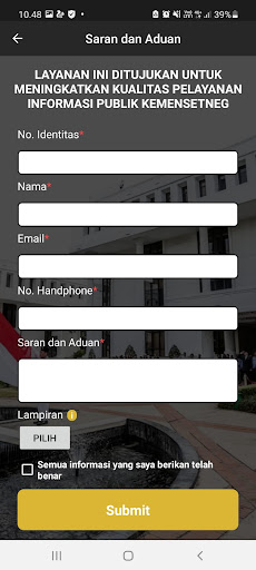 PPID Mobile Screen 2