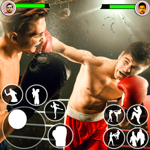 Boxe Combat Championnat Jeu