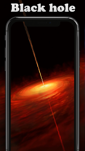 Black Hole Live Wallpaper Screen 2