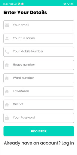 Home Delivery Screen 2