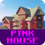 Cover Image of Download Pink houses for minecraft  APK