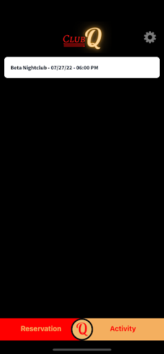 ClubQ Screen 2