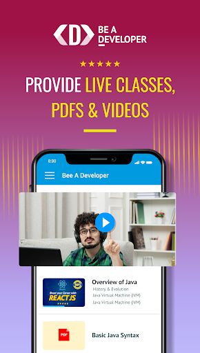 Be A Developer Screen 3