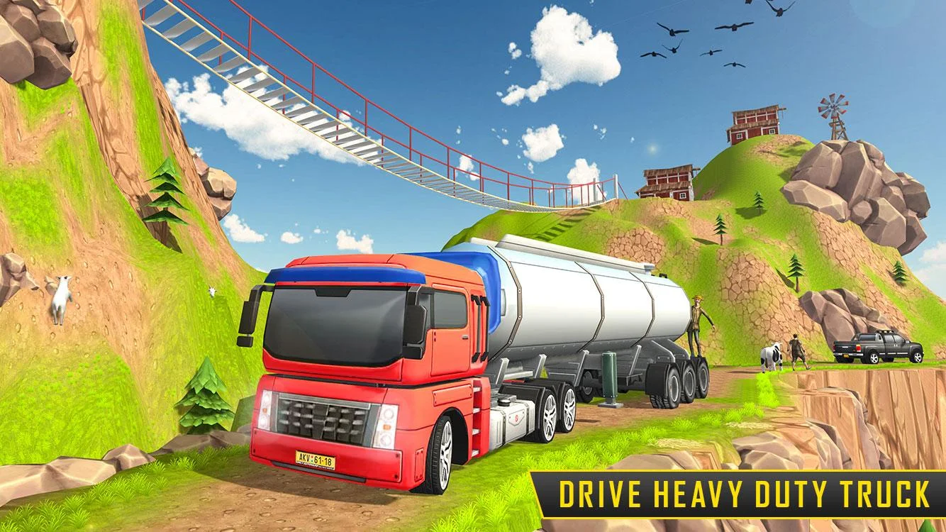 Oil Tanker Game: Truck Driving