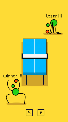 Ping Pong Table Tennis Duet