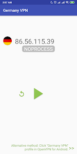 Germany VPN-Plugin for OpenVPN Unknown