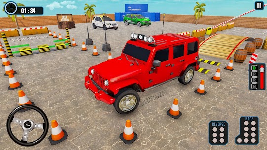Crazy Jeep Extreme 2021 Apk Car Parking Prado Car driving Download 3