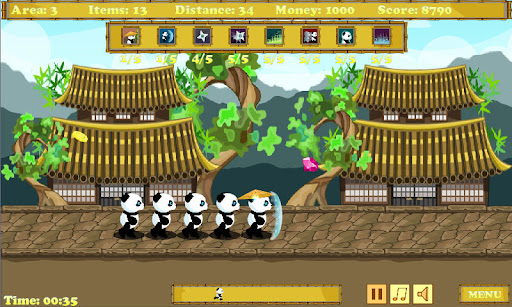 Panda Runner Screen 2