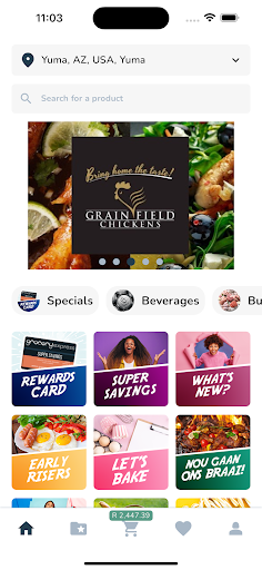 Android application The Grocery Express screenshort
