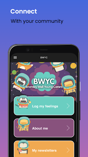 Android application ConnectMi screenshort