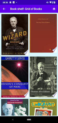 Bookshelf Screen 2