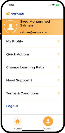 AntWalk Screen 2