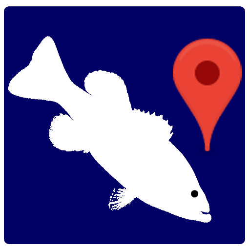 My fishing places GPS logo