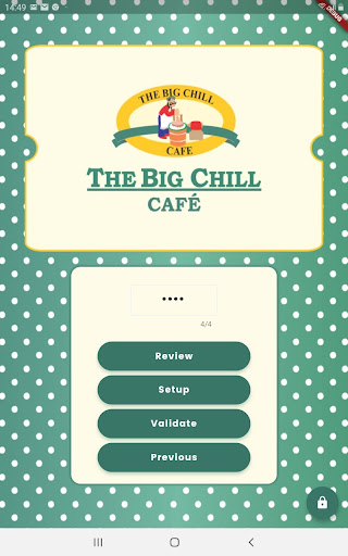 Android application GoodFood Tech Tablet screenshort