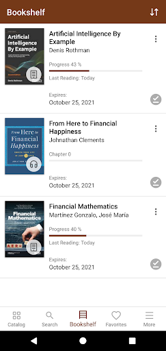 NBR E-Library Screen 3